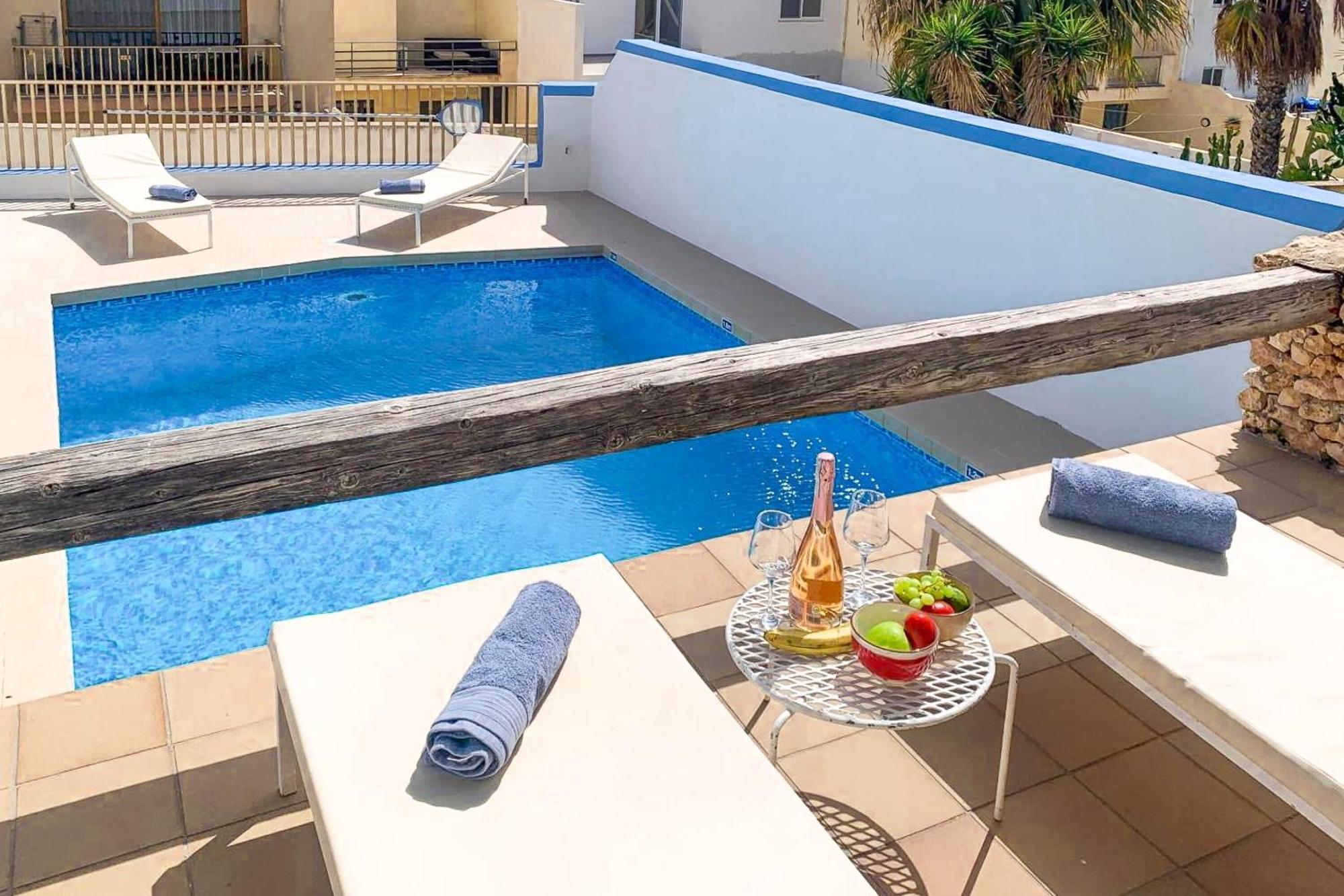 Pool & Sea Merill Apartments Mellieħa Εξωτερικό φωτογραφία