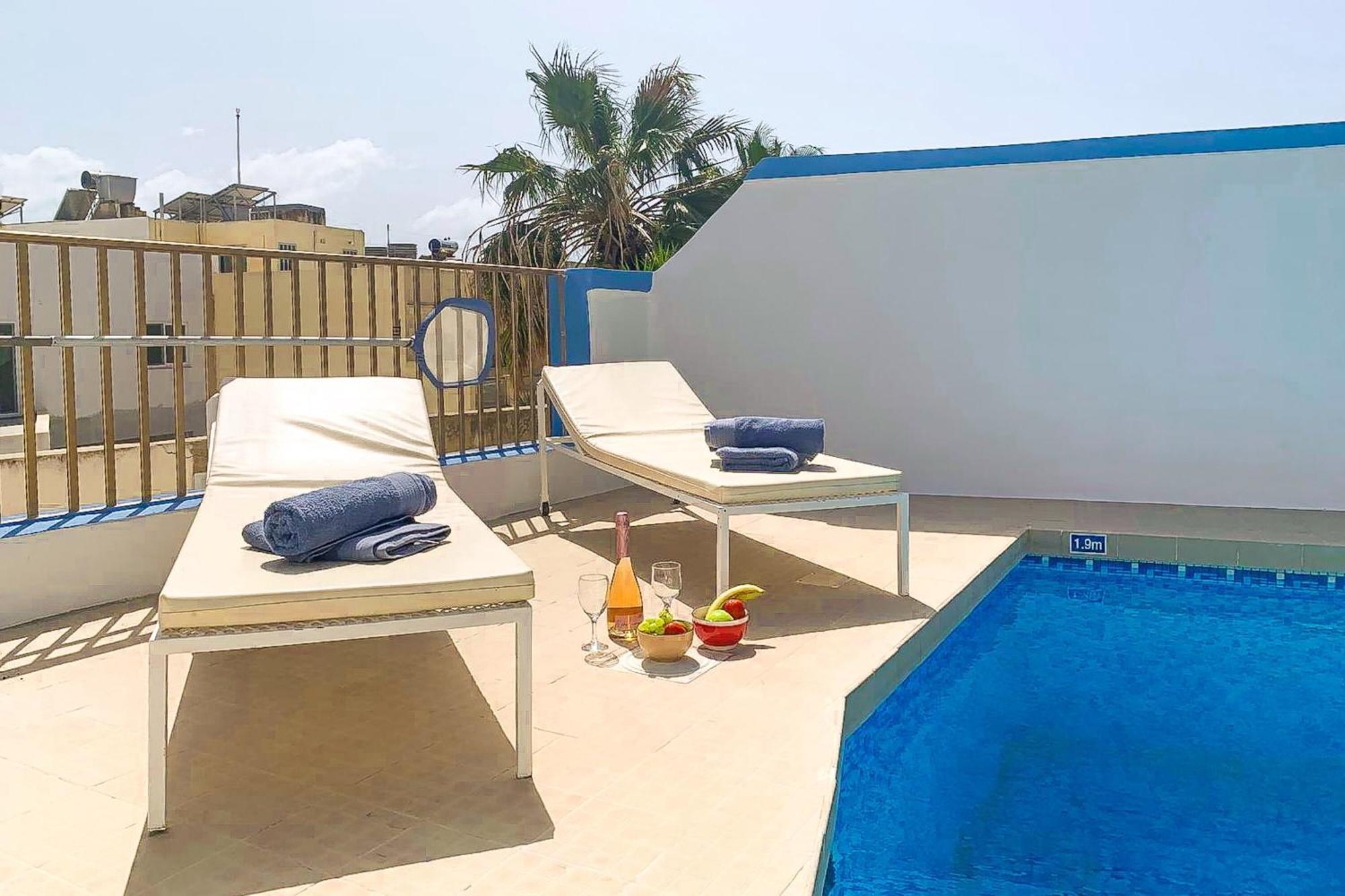 Pool & Sea Merill Apartments Mellieħa Εξωτερικό φωτογραφία